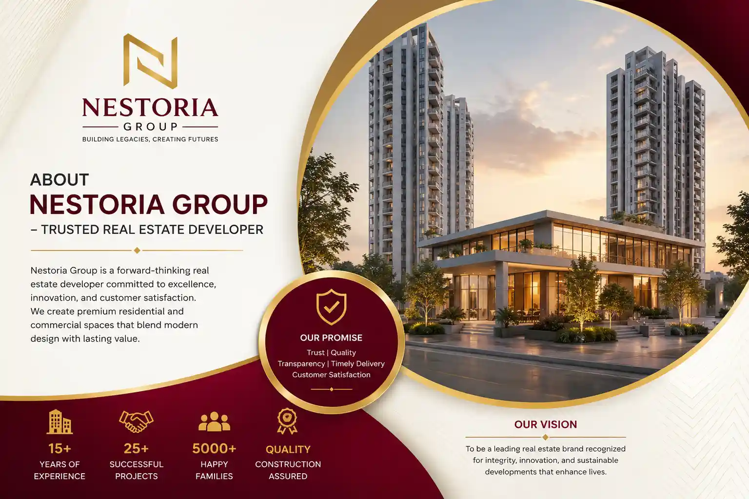 Nestoria Group official logo for projects in Dholera Smart City