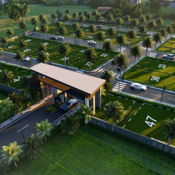 1200 Sq Yd Premium Plot Layout at Dholera Skyline Imperia